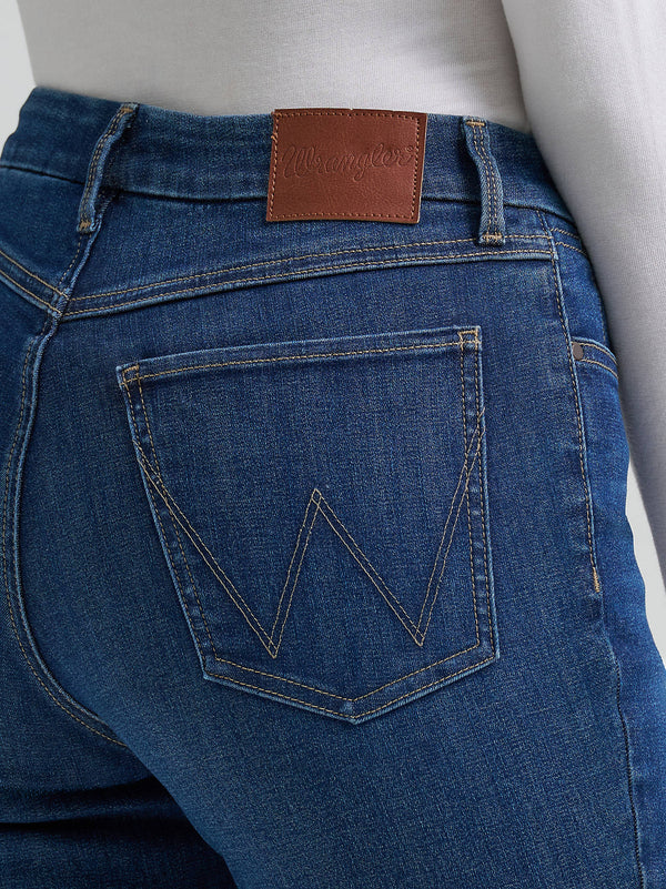 Wrangler Ladies Bespoke High Rise Bootcut Jean - 112382691
