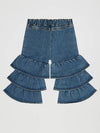 Wrangler Girls Tiered Flare Jean 112382701