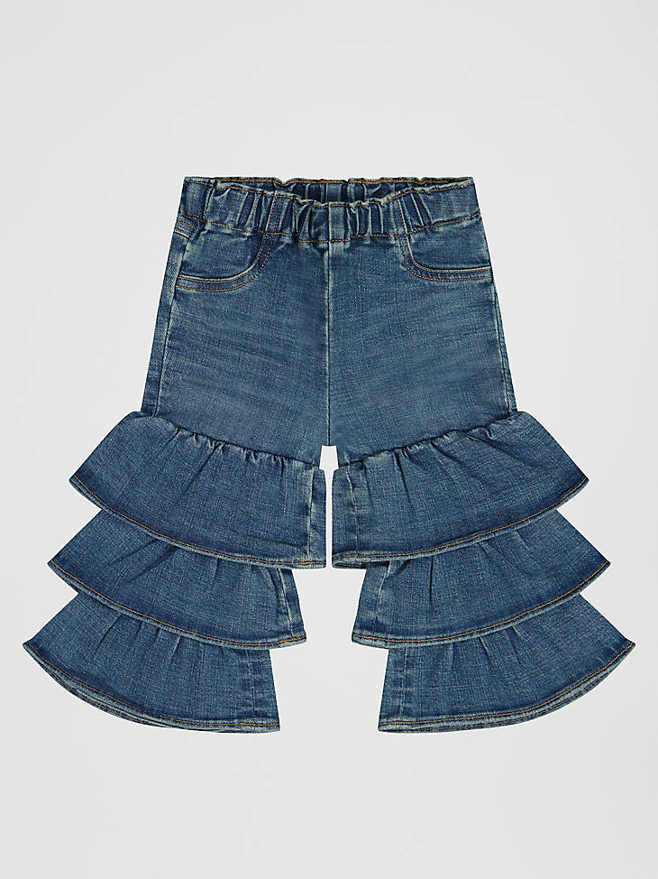 Wrangler Girls Tiered Flare Jean 112382701
