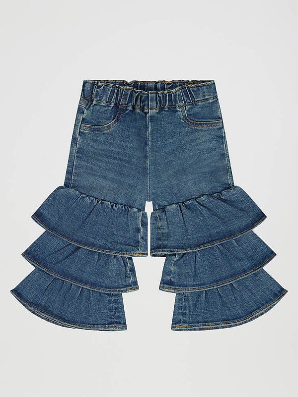 Wrangler Girls Tiered Flare Jean 112382701