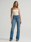 Wrangler Ladies High Rise Skylar Relaxed Bootcut Wrangler Riding Jean - Ryan - 112382724