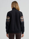 Wrangler Ladies Wild West Pullover Black 112382737