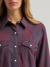 Wrangler Ladies Olivia Western Slim Snap Shirt 112382749
