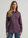 Wrangler Ladies Olivia Western Slim Snap Shirt 112382749