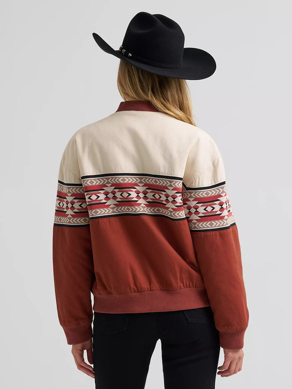 Wrangler Ladies Checotah Bomber Jacket 112382791