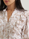 Wrangler Ladies Lainey Wilson Folk Floral Blouse 112382881