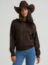 Wrangler Ladies Canyon Sweater Brown 112383026