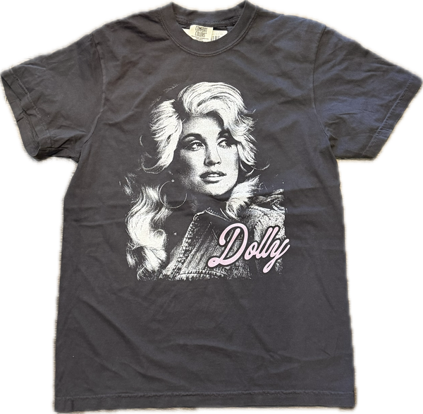 All We Need Is Dolly Graphite Short Sleeve T-Shirt