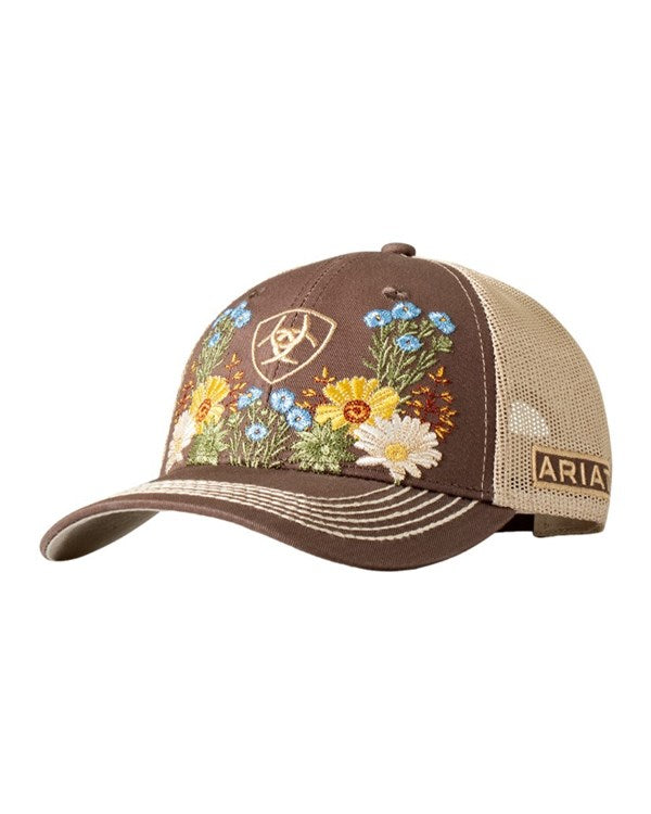 Ariat Women's Vintage Floral Embroidery Baseball Hat A300085302