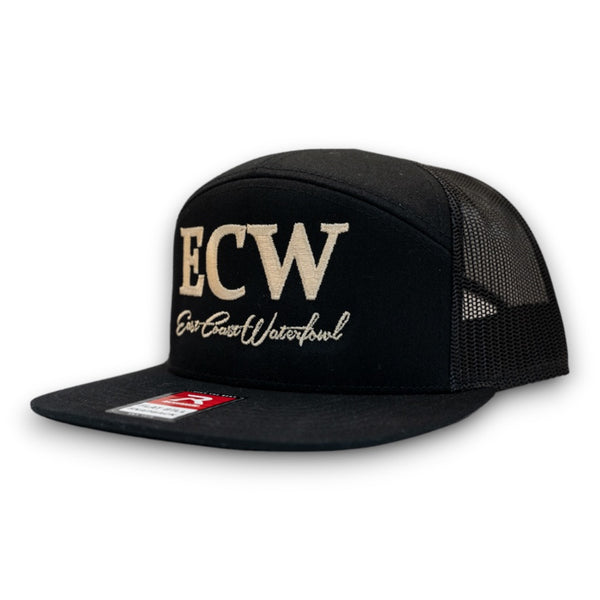 East Coast Waterfowl Embroidered ECW Logo 7 Panel