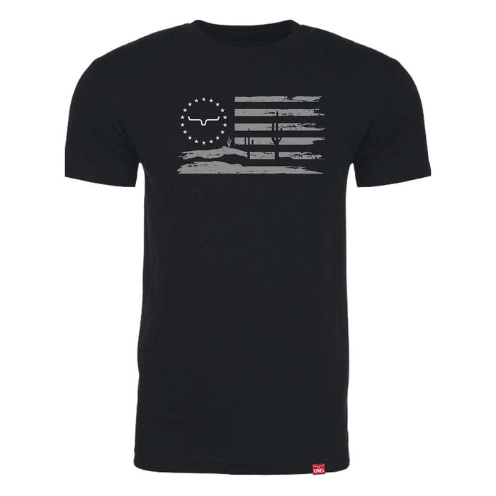 Kimes Ranch Men's Faded Glory Black Tee Shirt