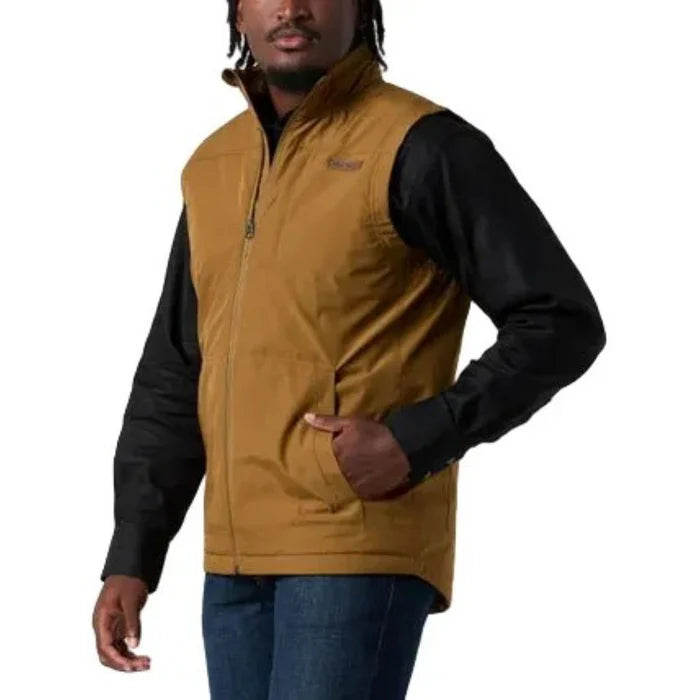 Cinch Men's Brown Canvas Vest - Brown - MWV1927002