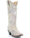 Corral Ladies Floral Embroidered Western Boots - A3521