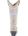 Corral Ladies Floral Embroidered Western Boots - A3521