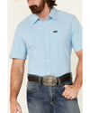 Kimes Ranch Men's "Linville" Short Sleeve Button Up - Blue - LinvilleBlue