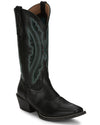 Justin Ladies Water Buffalo Boots - Midnight - GY2876