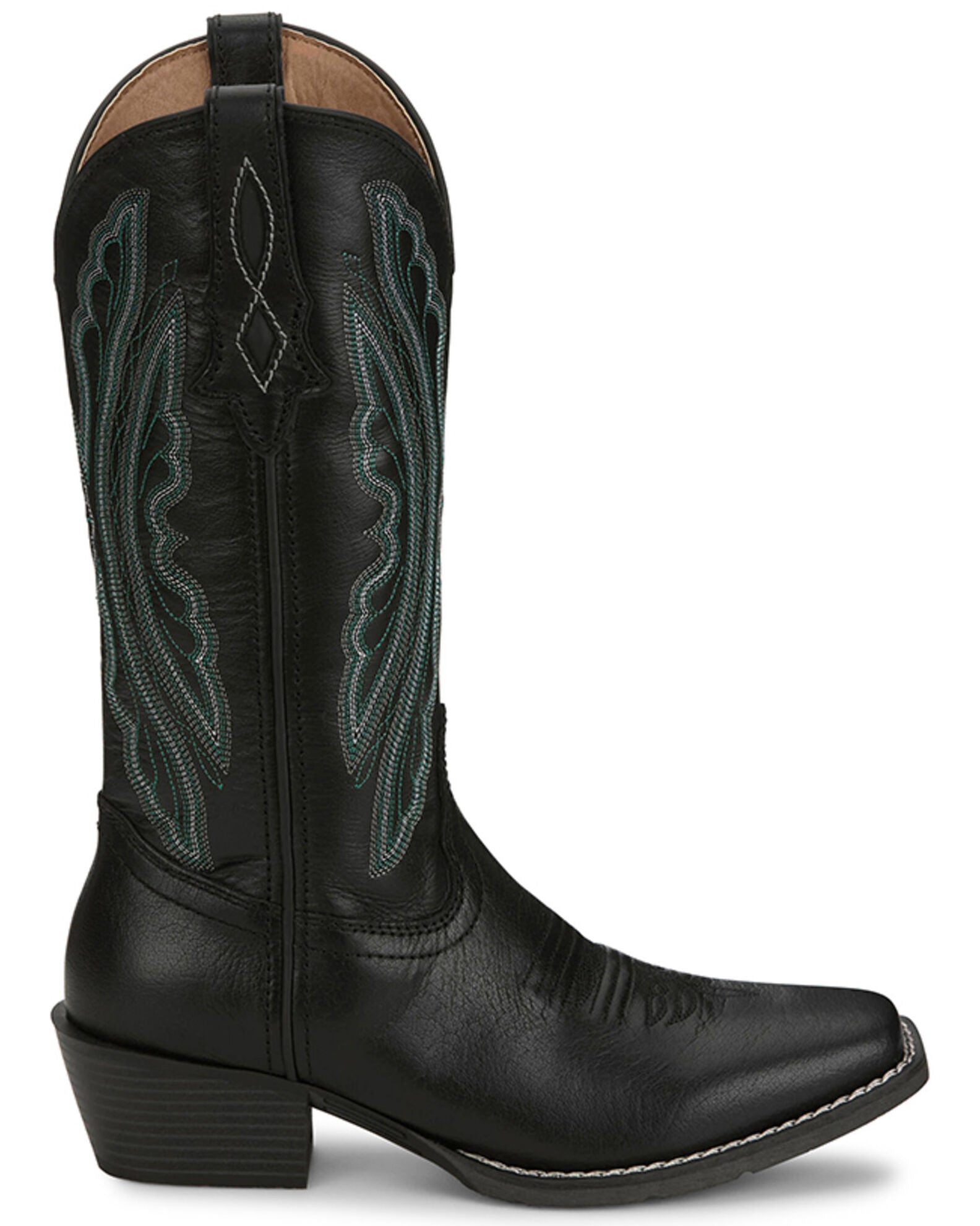 Justin Ladies Water Buffalo Boots - Midnight - GY2876