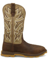 Twisted X Women's 11' UltraLite X™ Nano Toe Work Boot - Bison & Pear - WULN002