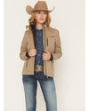 Cinch Ladies Concealed Carry Bonded Jacket - Stone - MAJ9856005