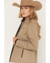 Cinch Ladies Concealed Carry Bonded Jacket - Stone - MAJ9856005