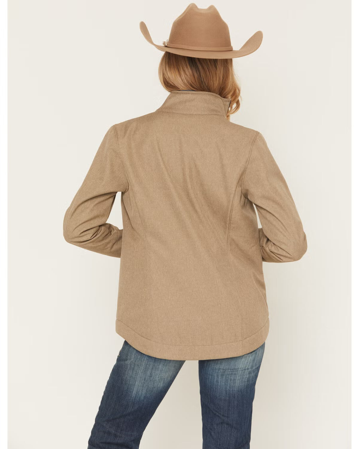 Cinch Ladies Concealed Carry Bonded Jacket - Stone - MAJ9856005