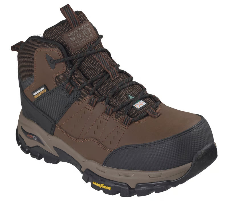 Skechers Men's Arch Fit Tarver Composite Toe Work Boots-200161