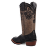 Laredo Ladies Flora Leather Boot - Black - 20019