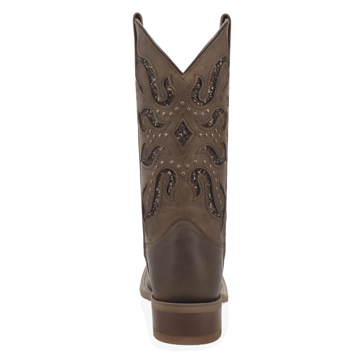 Laredo Ladies Lonestar Lace Brown Cowboy Boot - 2034