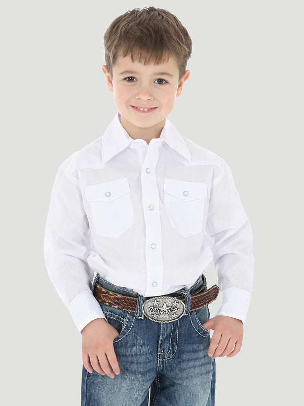 Wrangler Boy's Sport Western Shirt - 204WHSL