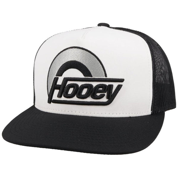 Hooey "Suds" White and Black Cap 2115T-WHBK