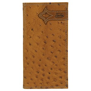 Trenditions JUSTIN RODEO WALLET OSTRICH TEXTURE 2122767W3