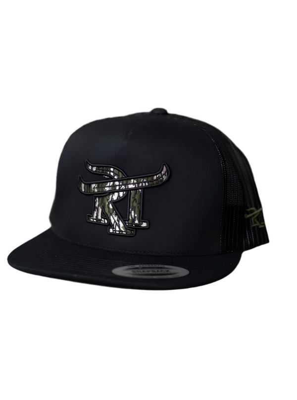 Red Toro Black Camo Snapback Hat