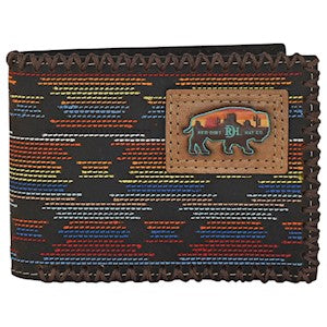 Trenditions RED DIRT HAT CO BIFOLD WALLET MULTI COLORED STICHED SERAPE 23225881W8