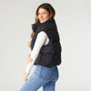 Ladies Coco & Carmen Jana Chunky Down Vest with Cinched Bottom - 2439086