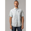Kimes Ranch Men's "Colton" Short Sleeve Dress Shirt - Light Blue - ColtonLightBlue