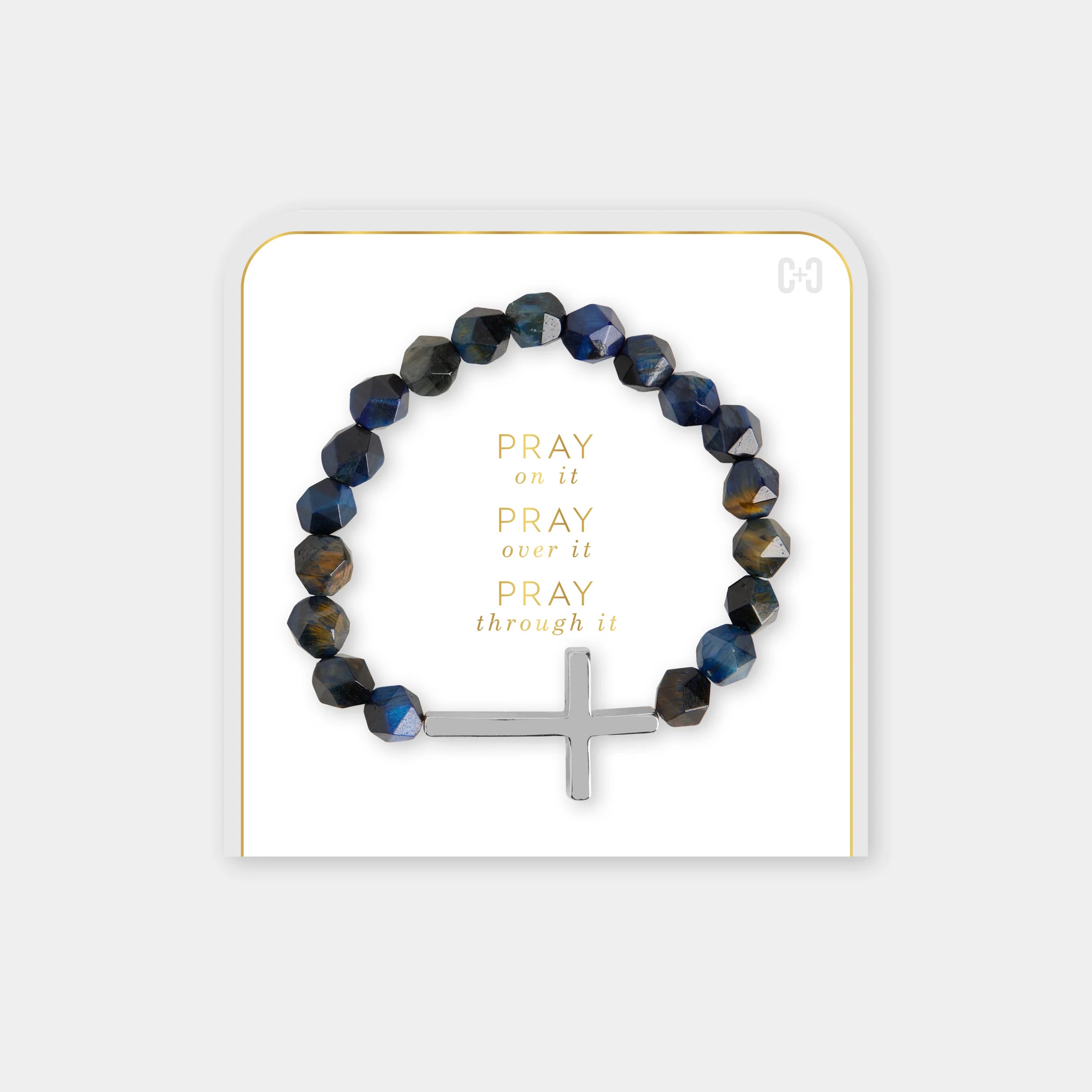 Coco & Carmen Pray on it, Pray Over it, Pray Through it Bracelet - 2535305D