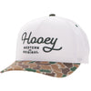 Hooey OG Camo and White Ball Cap-2560T-WHCA