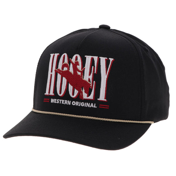 Hooey Wild Ride Black Ball Cap-2569T-BK