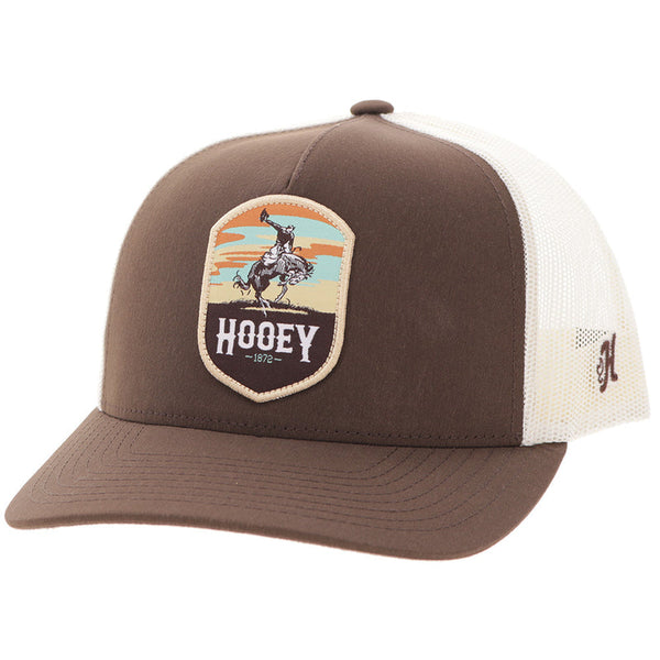 Hooey Cheyenne Tan and Brown Ball Cap-2647T-BRTN