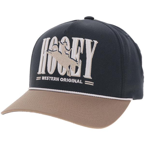Hooey Wild Ride Navy and Tan Ball Cap-2669T-NVTN