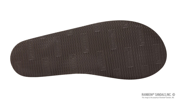 Ladies Rainbow Flirty Braidy - Single Layer Premier Leather 1/2" Narrow Strap with Braid