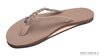 Ladies Rainbow Flirty Braidy - Single Layer Premier Leather 1/2" Narrow Strap with Braid