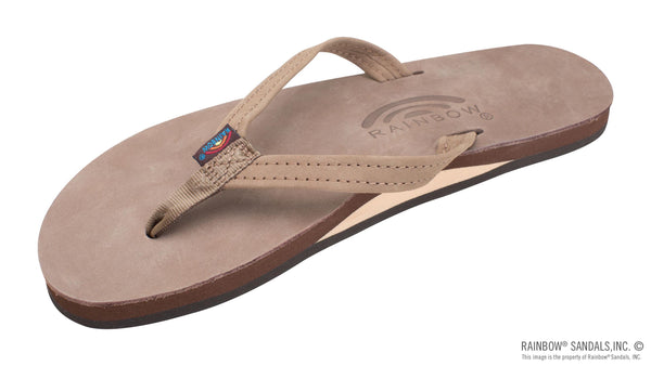 RainBow Premier Leather Single Layer Arch (Narrow) 301ALTSN Dark Brown