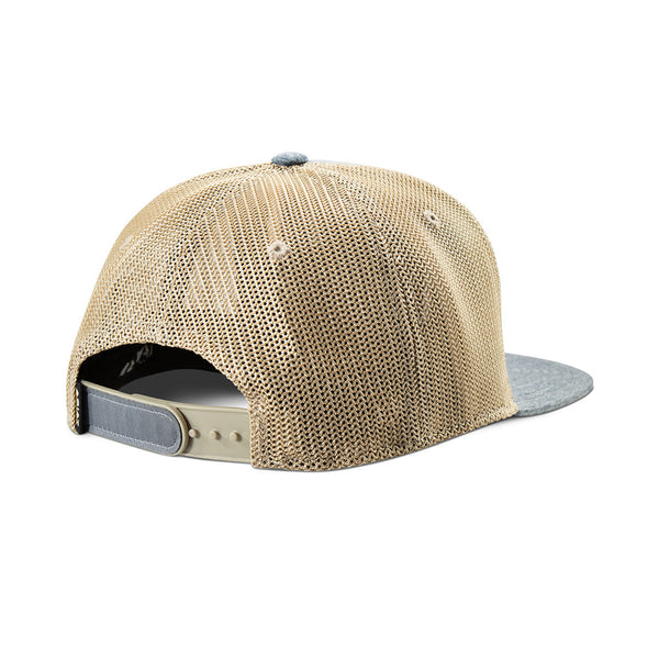 Ariat Work Leather Patch Denim Flexfit 110 Snapback Cap - A290001120