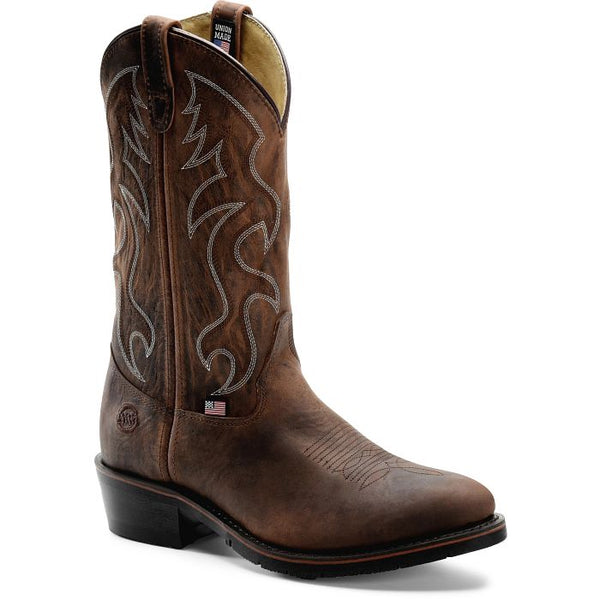 Double H Mens Medium Brown Robert Boot-3282