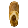 Ariat Ladies Tan Jackie Square Toe Scuff Exotic Slipper AR2830-228