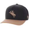 Hooey Whit Black and Tan Ball Cap-4047T-BKTN
