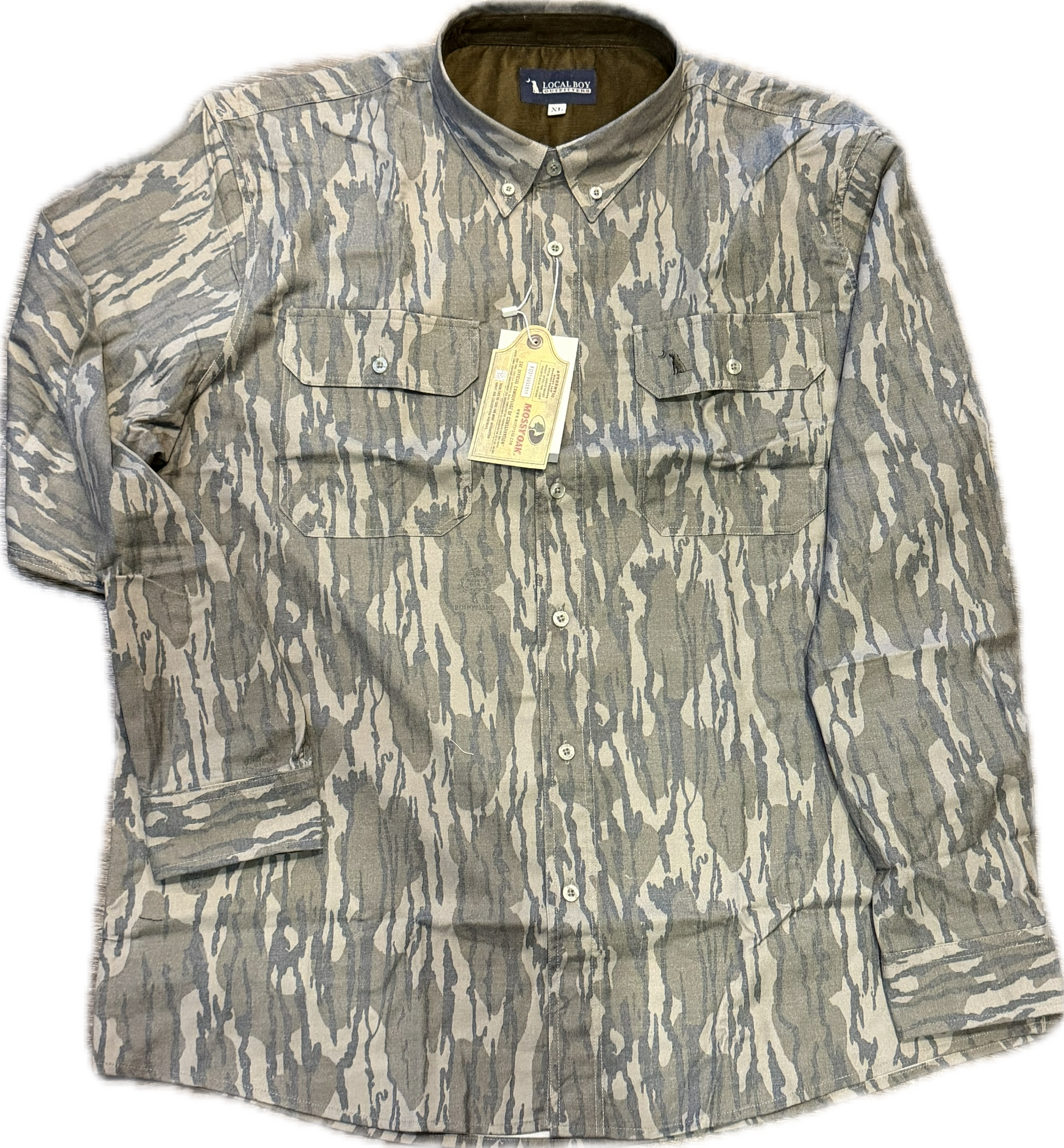 Local Boy Mossy Oak Original Bottomland Button Up L1500032-OBLD