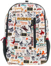 Hooey "Rockstar" Cream Rodeo Pattern Backpack BP052CRBU