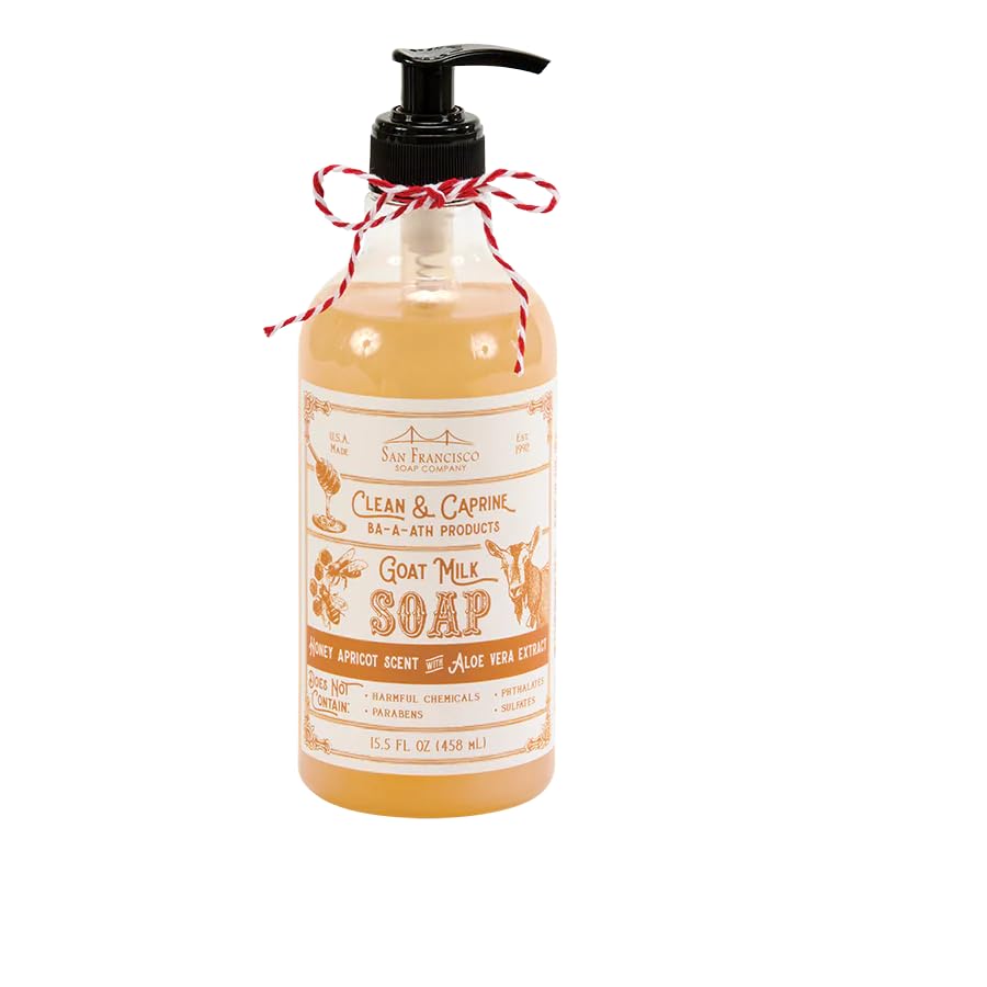San Francisco Soap Clean and Caprine Honey Apricot Scent-CLH1423